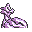 Muk back-facing sprite from Pokémon Yellow