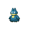 Munchlax front-facing sprite from Pokémon Black
