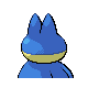 Munchlax shiny back-facing sprite from Pokémon Pearl