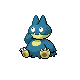 Munchlax front-facing sprite from Pokémon SoulSilver