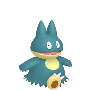 Munchlax front-facing sprite from Pokémon X