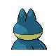 Munchlax back-facing sprite from Pokémon Platinum
