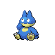 Munchlax shiny front-facing sprite from Pokémon Platinum