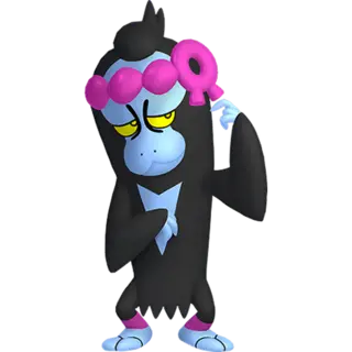 Munkidori front-facing sprite from Pokémon Violet