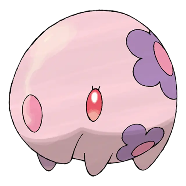 Munna, the Dream Eater Pokémon — Psychic-type Pokémon official artwork
