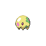 Munna shiny front-facing sprite from Pokémon Black