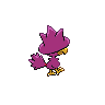 Murkrow shiny back-facing sprite from Pokémon Black 2