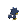 Murkrow back-facing sprite from Pokémon Black