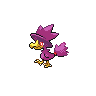 Murkrow shiny front-facing sprite from Pokémon Black