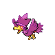 Murkrow shiny front-facing sprite from Pokémon Pearl