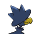 Murkrow back-facing sprite from Pokémon HeartGold