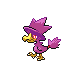 Murkrow shiny front-facing sprite from Pokémon Platinum