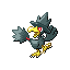 Murkrow front-facing sprite from Pokémon Sapphire
