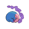 Musharna shiny back-facing sprite from Pokémon Black 2