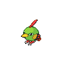 Natu front-facing sprite from Pokémon White 2