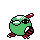 Natu front-facing sprite from Pokémon Crystal