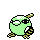 Natu shiny front-facing sprite from Pokémon Crystal