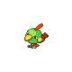 Natu front-facing sprite from Pokémon Pearl