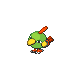 Natu front-facing sprite from Pokémon Platinum