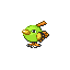 Natu shiny front-facing sprite from Pokémon Ruby