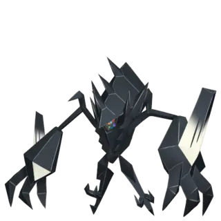 Necrozma front-facing sprite from Pokémon Moon