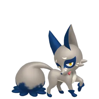 Nickit shiny front-facing sprite from Mega Dimension