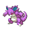 Nidoking front-facing sprite from Pokémon Black 2