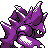 Nidoking back-facing sprite from Pokémon Crystal