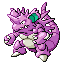 Nidoking front-facing sprite from Pokémon Emerald