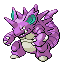 Nidoking front-facing sprite from Pokémon FireRed