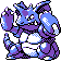Nidoking shiny front-facing sprite from Pokémon Silver
