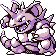 Nidoking front-facing sprite from Pokémon Red