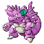 Nidoking front-facing sprite from Pokémon Sapphire