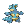 Nidoqueen front-facing sprite from Pokémon Black 2