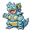 Nidoqueen front-facing sprite from Pokémon Emerald