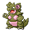 Nidoqueen shiny front-facing sprite from Pokémon Emerald