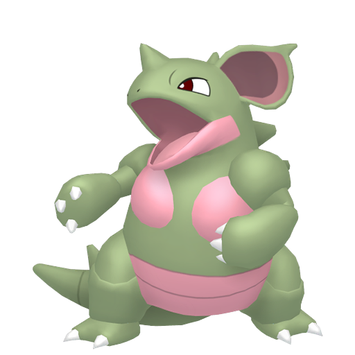 Nidoqueen shiny front-facing sprite from The Isle Of Armor