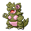 Nidoqueen shiny front-facing sprite from Pokémon Sapphire