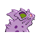 Nidoran-F shiny back-facing sprite from Pokémon Diamond