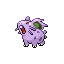 Nidoran-F shiny front-facing sprite from Pokémon FireRed