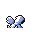 Nidoran-F back-facing sprite from Pokémon Red