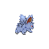 Nidoran-M shiny back-facing sprite from Pokémon Black 2
