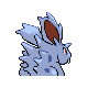 Nidoran-M shiny back-facing sprite from Pokémon Diamond