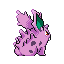 Nidoran-M back-facing sprite from Pokémon FireRed