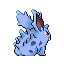 Nidoran-M shiny back-facing sprite from Pokémon FireRed