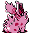 Nidoran-M back-facing sprite from Pokémon Silver