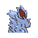 Nidoran-M shiny back-facing sprite from Pokémon Platinum