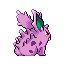 Nidoran-M back-facing sprite from Pokémon Sapphire