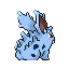 Nidoran-M shiny back-facing sprite from Pokémon Sapphire