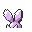 Nidoran-M back-facing sprite from Pokémon Yellow